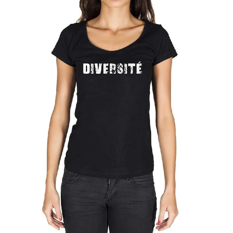 diversité, French Dictionary, Women's Short Sleeve Round Neck T-shirt 00010