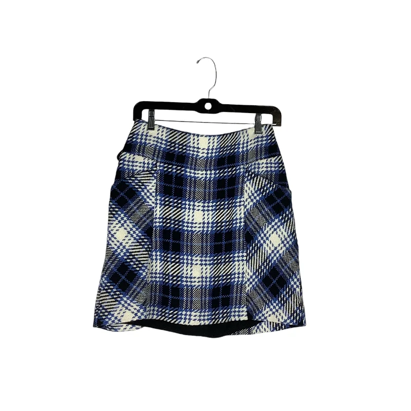 Skirt Mini & Short By Maeve In Blue, Size: 4