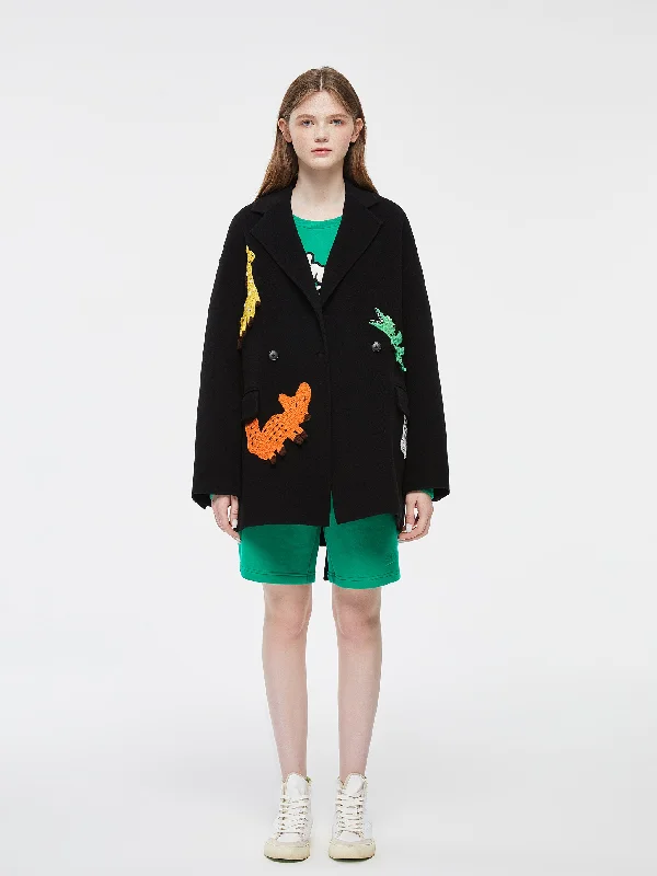 Crotchet 'Camp Friends' Short Jacket