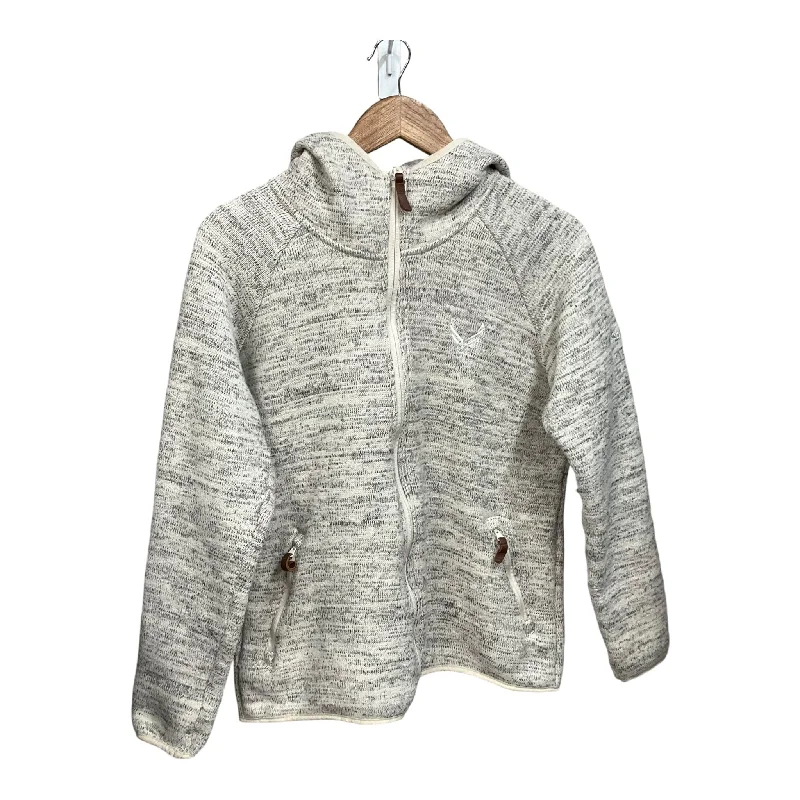 Jacket Fleece By Columbia In Grey, Size: Xl