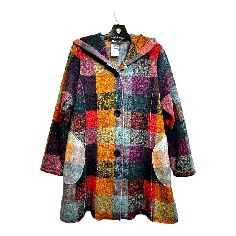 Jacket Other By Damee In Plaid Pattern, Size: M