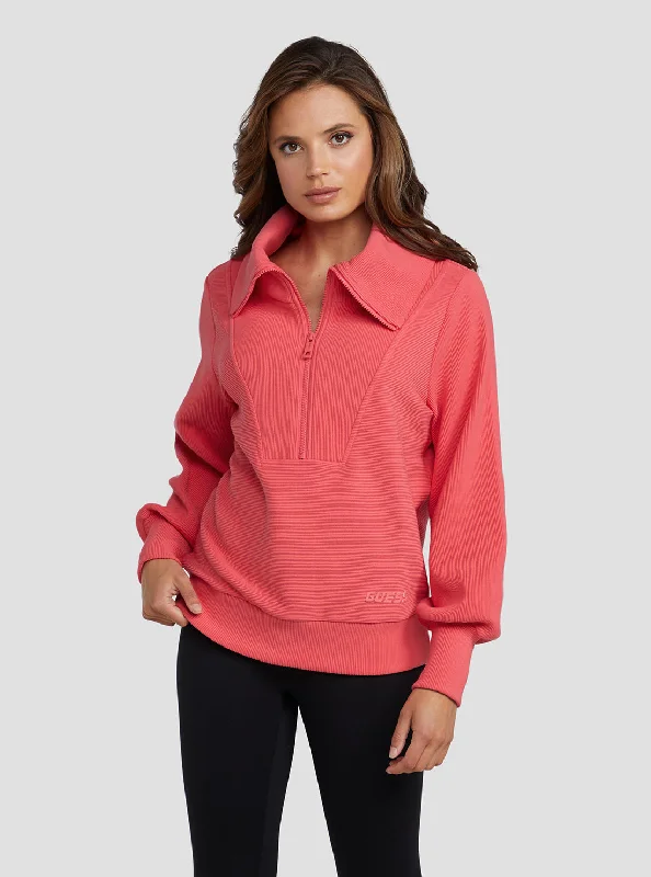 Pink Deena Active Zip Jumper