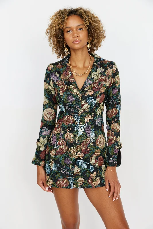 Fynn Floral Blazer Dress