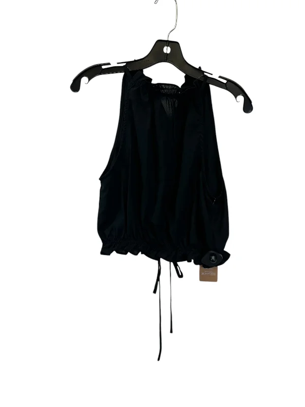 Top Sleeveless By Shein In Black, Size: S