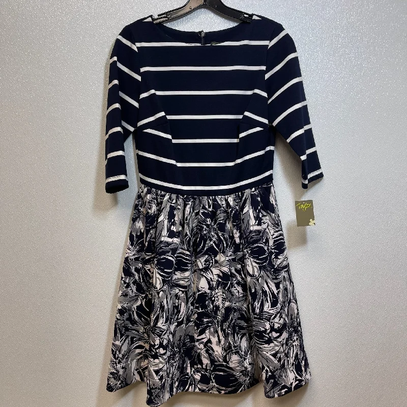 Dress Casual Short By Taylor In Navy, Size: S