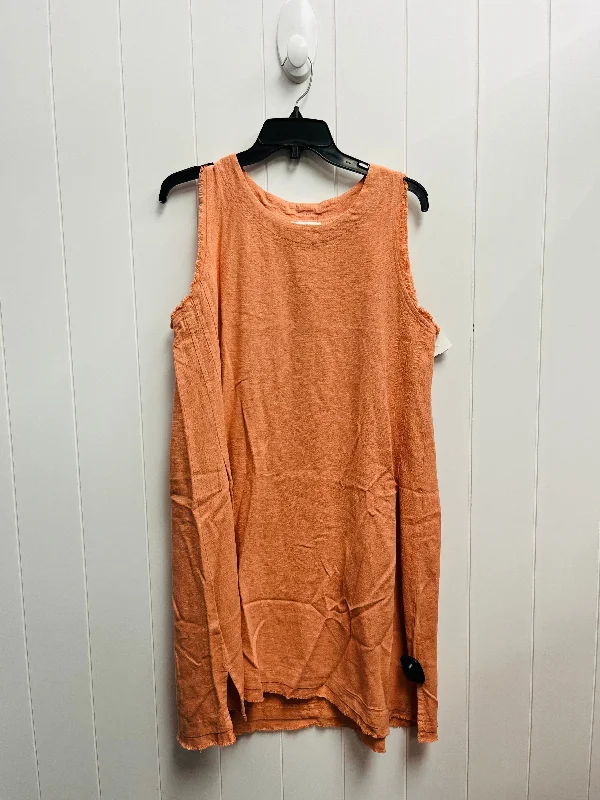 Dress Casual Short By Umgee In Orange, Size: M