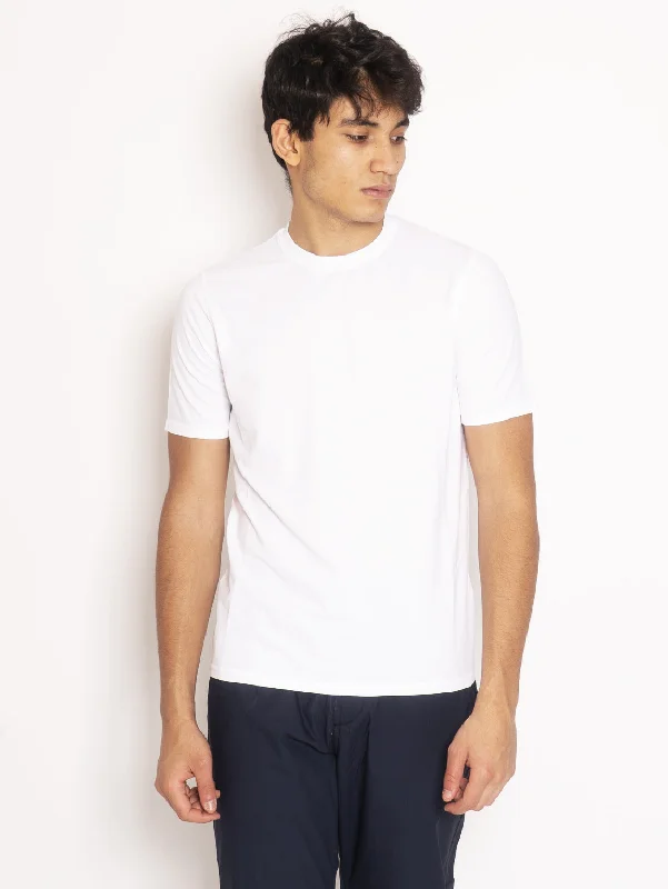 T-shirt Girocollo Bianco