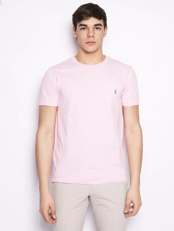 T-Shirt con Taschino Rosa