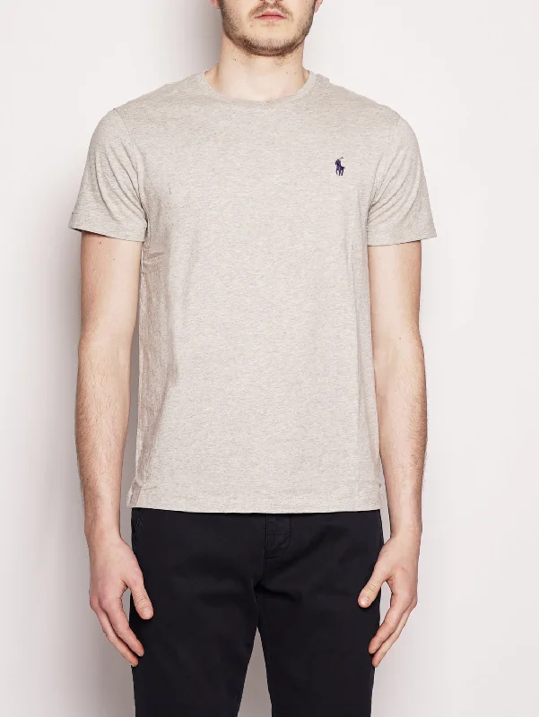 T-Shirt in Cotone Grigio