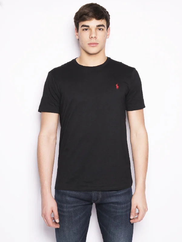 T-Shirt in Cotone Nero