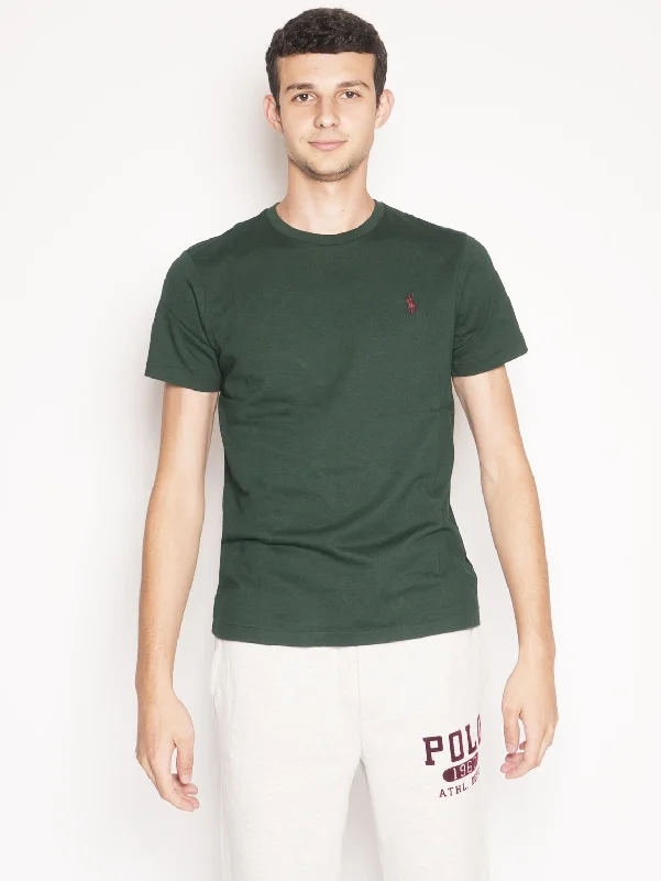 T-Shirt in Cotone Verde