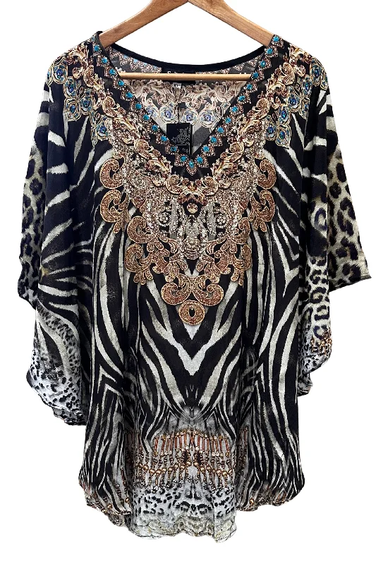 Zootopia Ruffle Kaftan Top